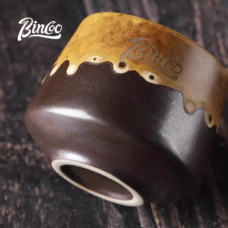 200ML Light Luxury Retro Mugs Ceramic Coffee Cups Handmade Latte & Matcha Kung Fu Tea Cup Retro Japanese Style Ceramic Tea Cup