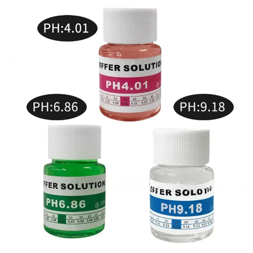1pc PH Meter Calibration Solution 4.01 6.86 9.18 PH Level Solution ORP Tester Two-point Accurate Reading For Plant Growth Test