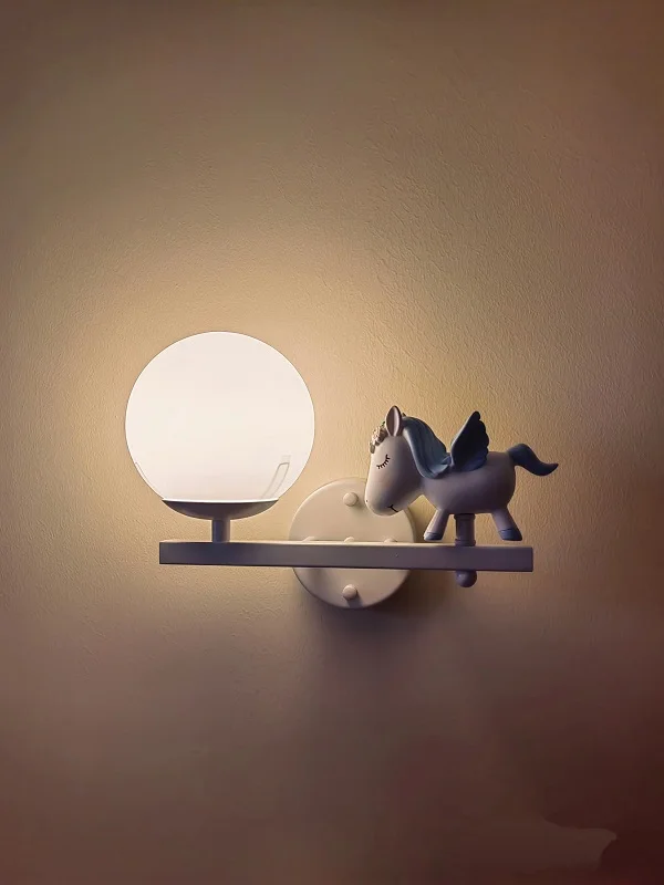 Прикроватная настенная лампа для детской комнаты, настенное бра для ...