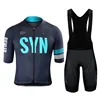 SYNful Quick Dry Short Sleeve Men's Cycling Clothing Set Mountain Bike Suit Summer 2024 Ciclismo Ropa Hombre 3