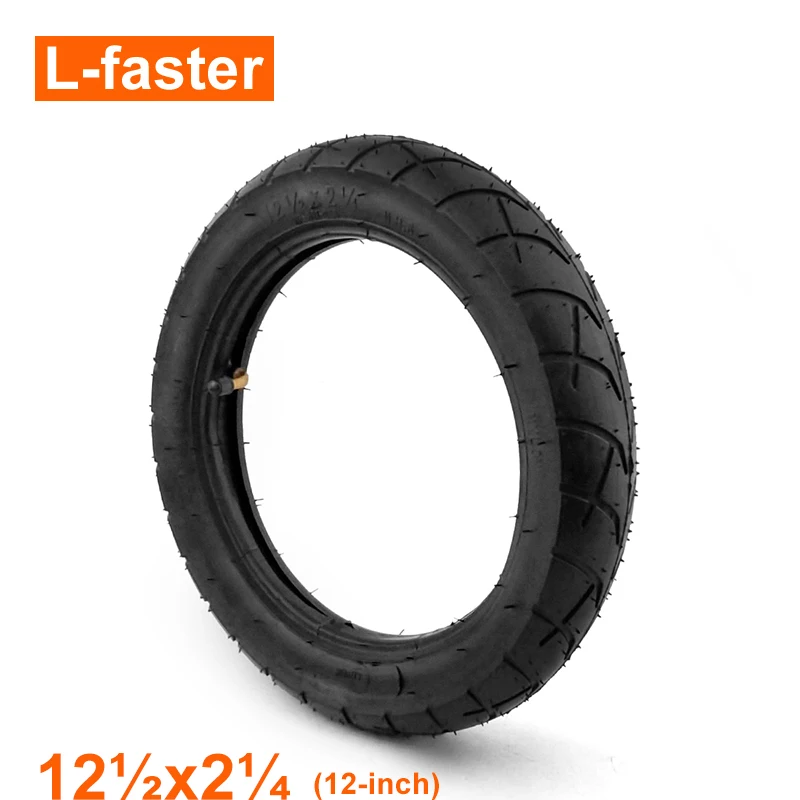 12インチ自転車ホイールタイヤ12 1/2 × 2 1/4タイヤとチューブ