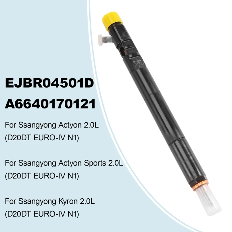 

Новая дизельная Форсунка EJBR04501D / A6640170121 CRDI для Ssangyong Actyon Kyron 2,0 л Xdi EURO 4, замена