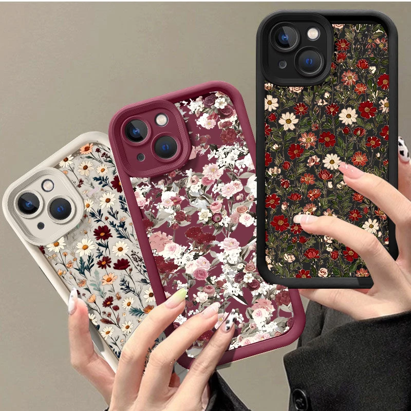 Elegant Floral Phone Case with Enhanced Protection