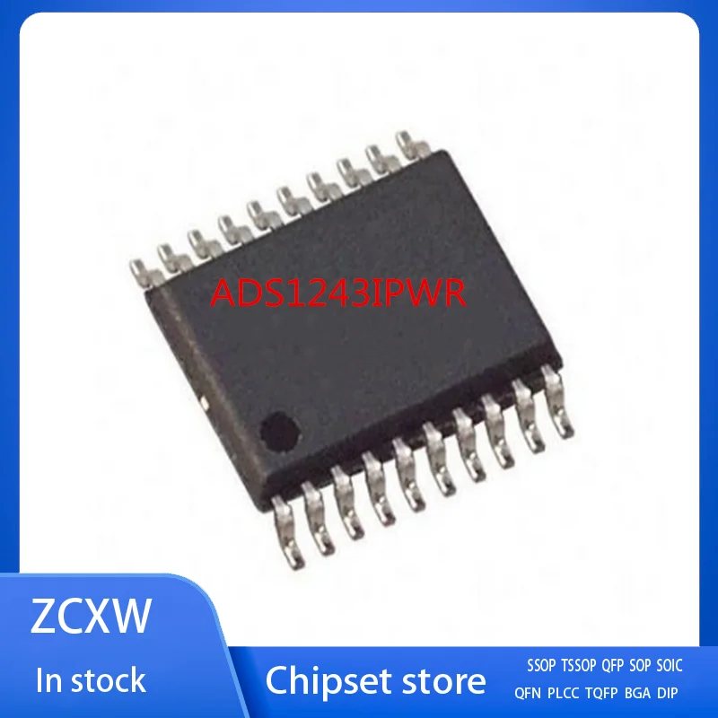 

5PCS/LOT NEW ADS1243IPWR ADS1243 ADS1243IPWT TSSOP20