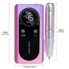 Professional 45000RPM Electric Portable Nail Drill Machine Rechargeable Low Noise Nail Sander File for Manicure Salon Tool 6