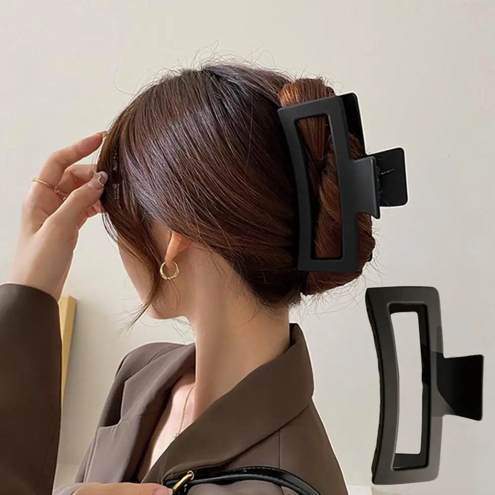 

Премиум заколка для волос с узкой задней головкой, большая заколка для волос, головной убор с перекрещивающимися зубцами, большая заколка для захвата, аксессуары для волос