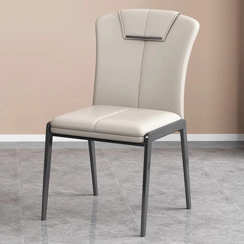 

Simplified Thickened Dining Chairs Modern Light Luxury Dining Chairs Backrest Nordic Leisure Cadeiras De Jantar Furnitures
