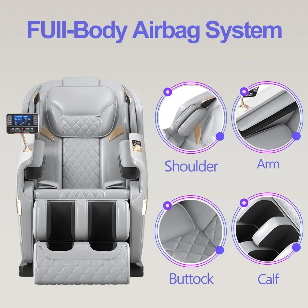 2023 Cheap price 8d smart massage chair 8 d full body zero gravity 5