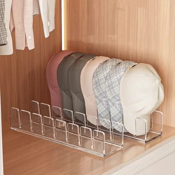 Acrylic Hat Storage Rack – Home & Retail Display 1