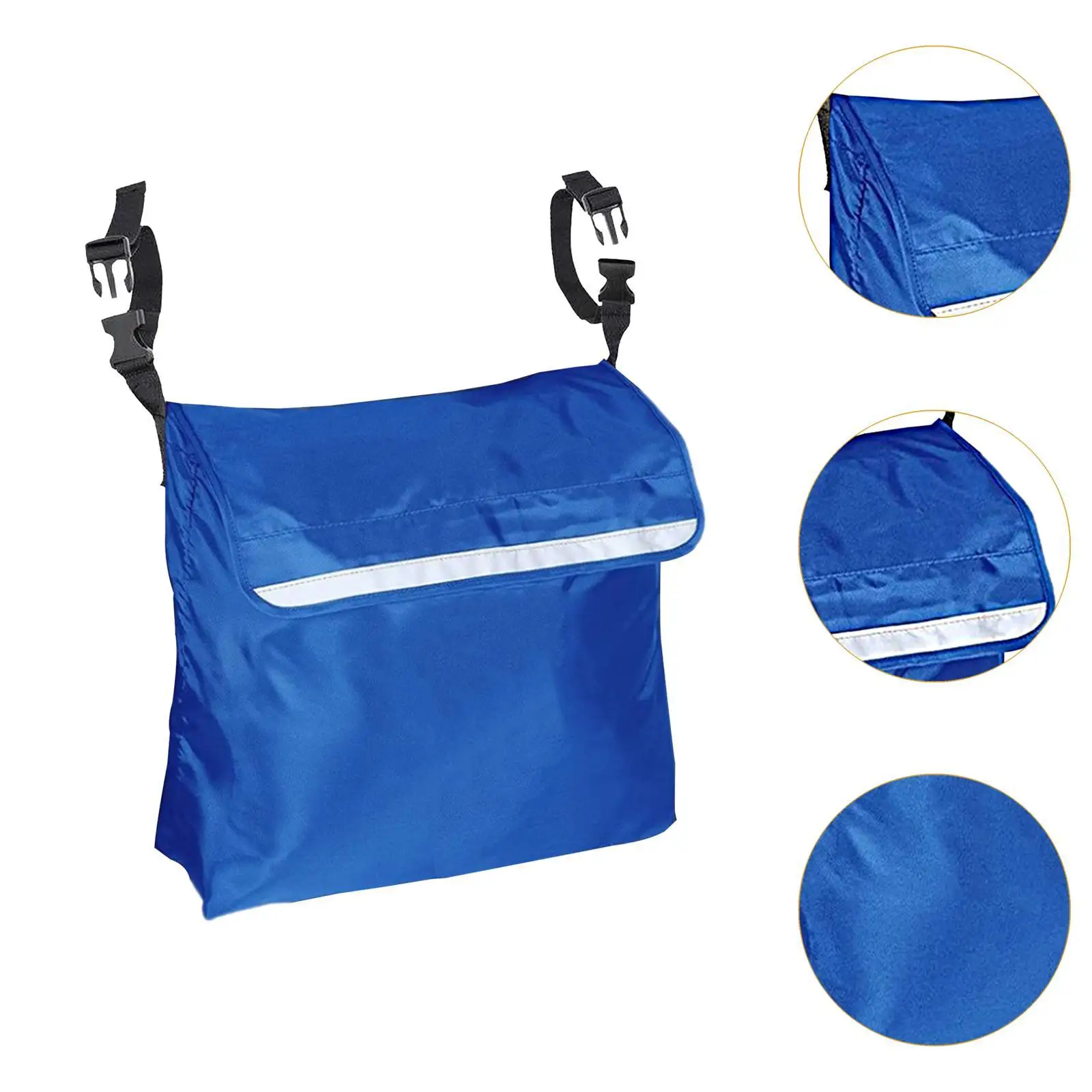 Wheelchair Backpack Bag Oxford Cloth Tote Bag for Rollators Outdoor Walker 5