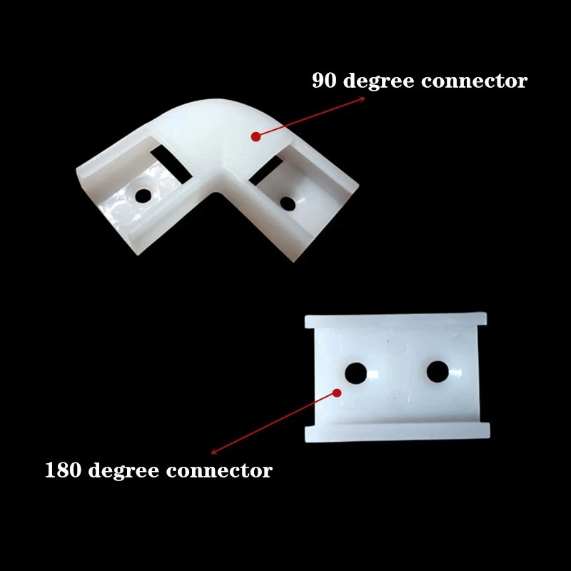 50cm Aluminium Channel for Led Strip U Style Aluminum Profile with Diffuser Milky PC Cover LED Bar Strips Light Holder led aluminum channel