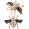 2 Pcs Wedding Shoes Buckle Accessories for Girls Buckles Decor Bag Charms Metal Clips Ornaments 1