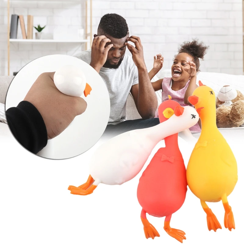 

Realistic Chicken Figurine Decompression Memory Toy for ADD Autis