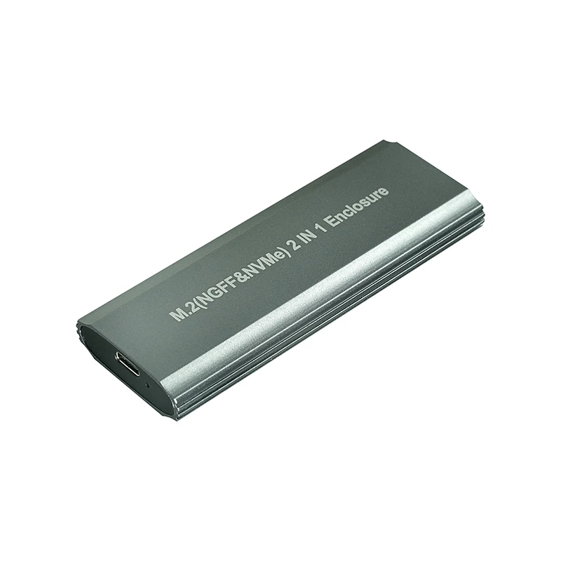 M2 SSD ̽ Ŭ NVME SATA   M.2 to USB Ÿ C 3.1 SSD , RTL9210B, PCIE NGFF M2 SATA SSD ũ ڽ