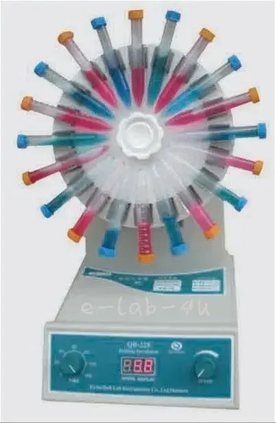 Digital Adjustable Speed Timed Tube Rotator Mixer / Rolling Incubator New ya s328