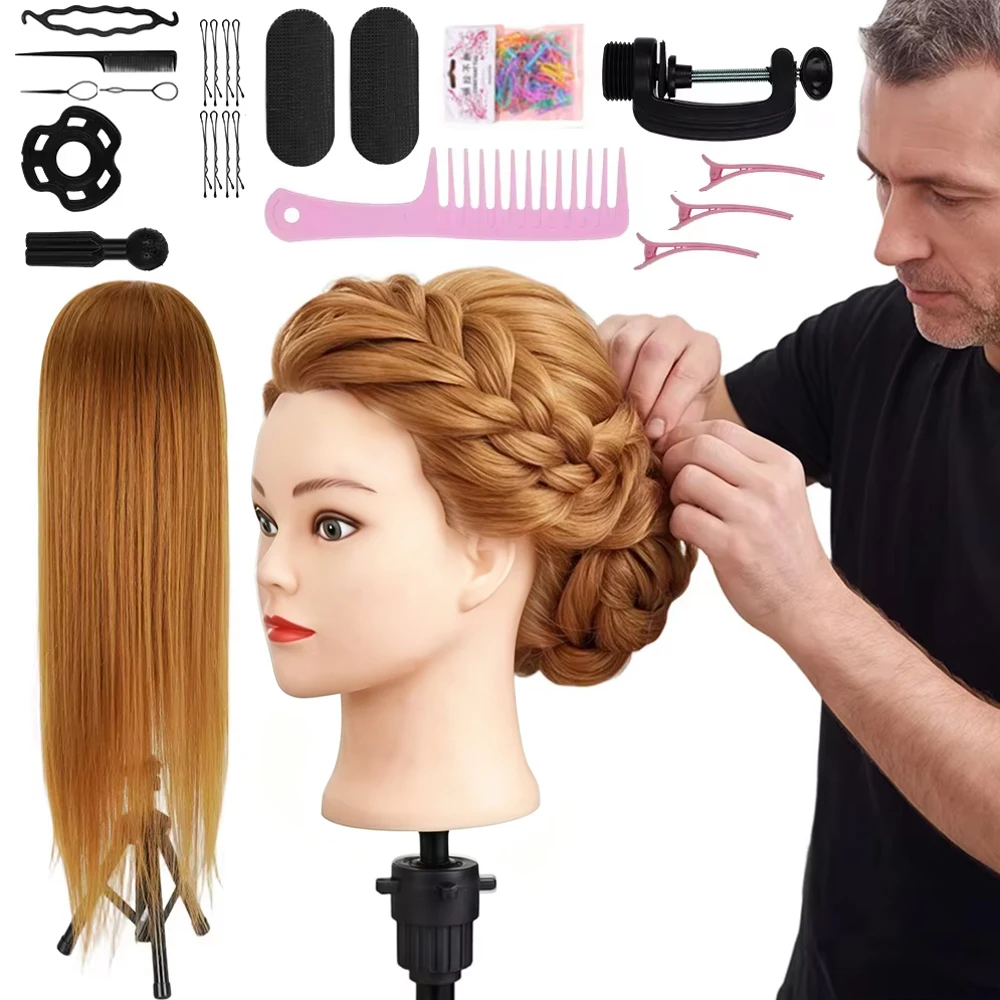 brown head set