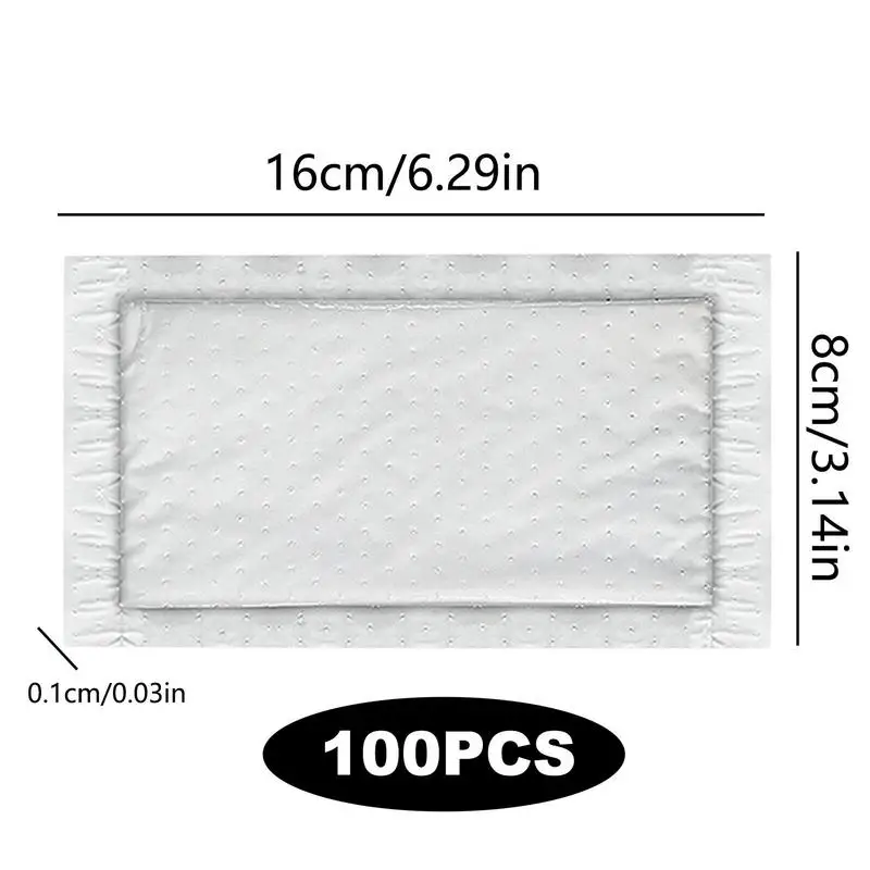 100Pcs Kitchen Rapid Absorbent Pads For Meat Fish Poultry Produce For Keeping Packaging Dry Clean Absorbent Paper Kitchen