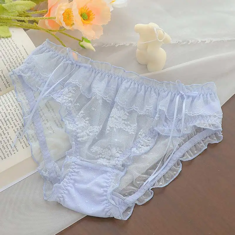 New Sexy Lace Panties Soft Breathable Briefs Women Underwear