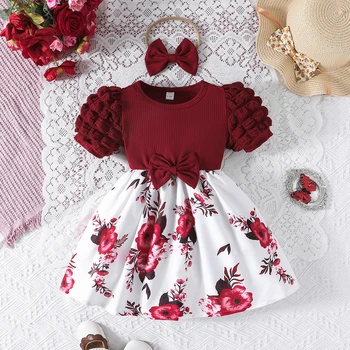 Butterfly Floral Baby Dress 1