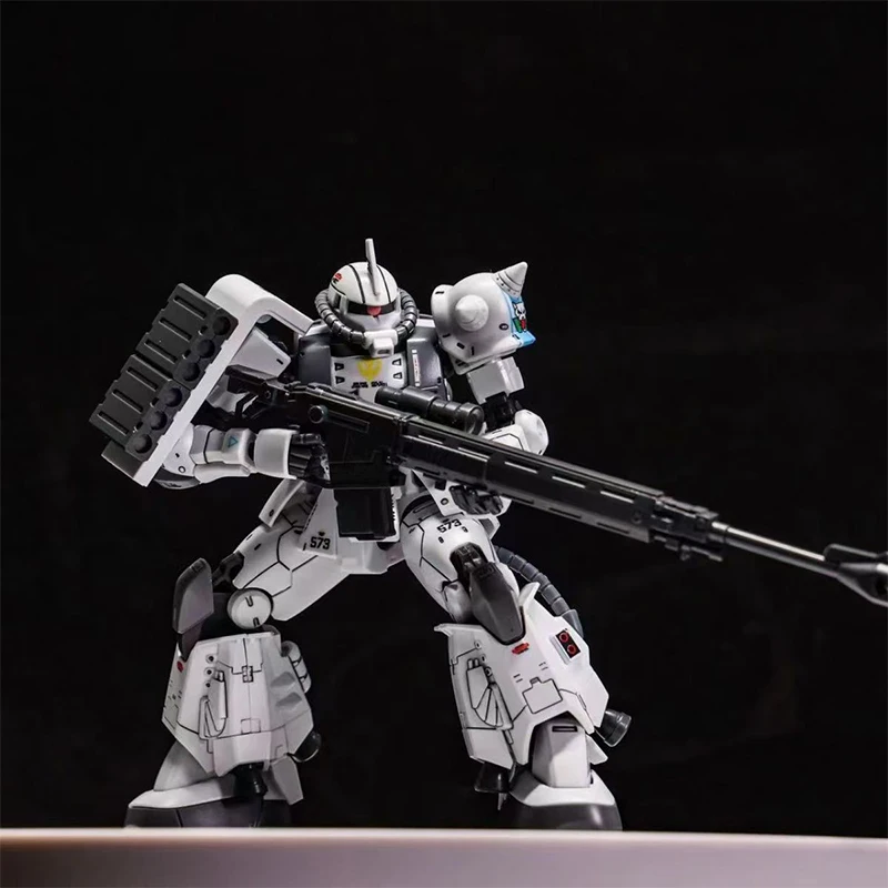 HG 1/144 White Wolf Zaku II Matsunaga Shin Model Kit with Decals