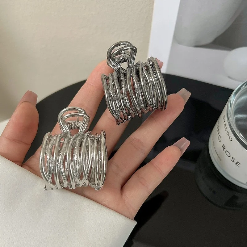 Hair Accessory Hair Clip Hair Headdress High Ponytail Clip for Women Fashion Metal Hair Claw Girls Clamps Girl Fixed Hairpin Claw Clip Hair accessories Headwear