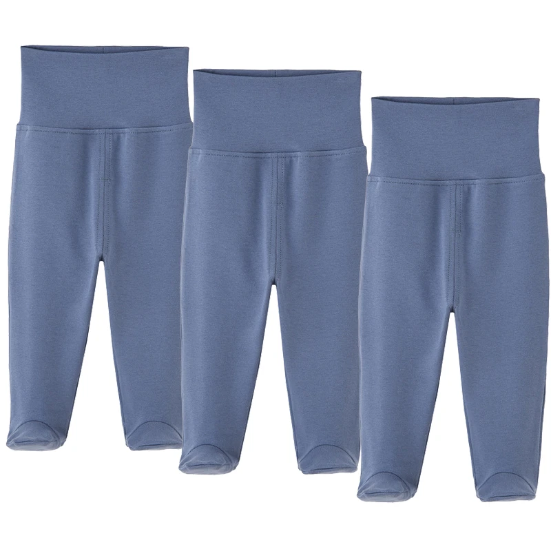 Baby Leggings Elastic Waist Cotton Solid Newborn Pants Autumn Winter Trousers Infant Casual Clothing