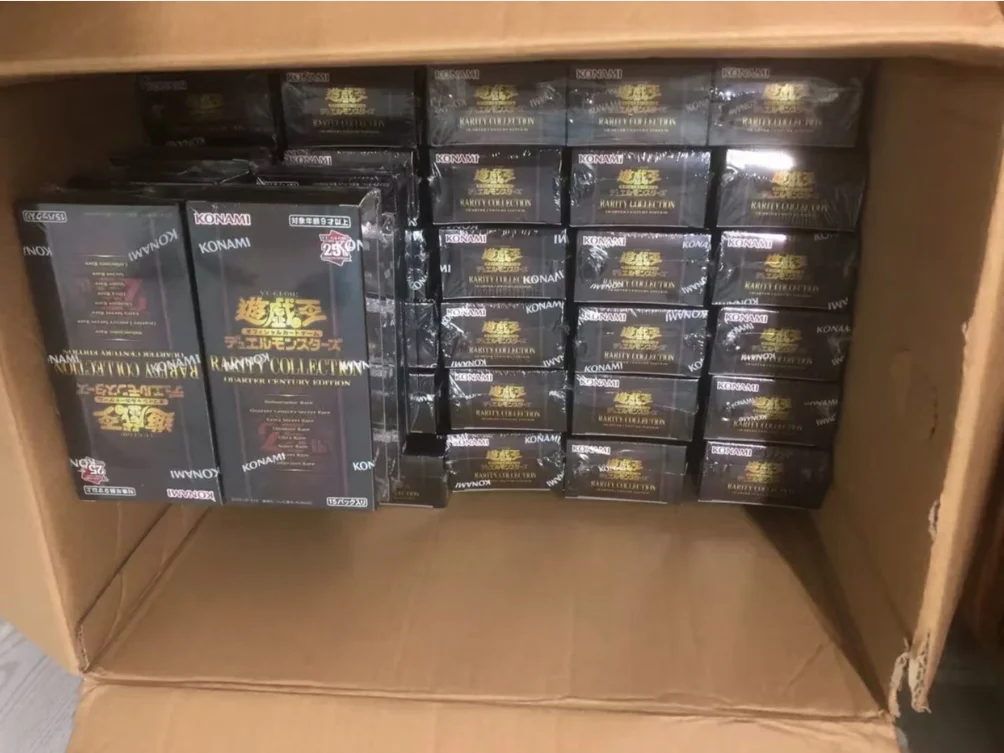 YuGiOh Duel Monsters RARITY COLLECTION QUARTER CENTURY EDITION Box yugioh-duel-monsters-rarity-collection-quarter-century-edition-box