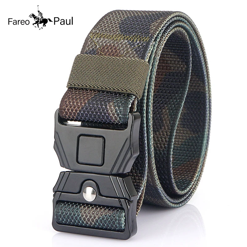 

Men's Belt Tactical Outdoor Hunting Multi Functional Fighting Survival Belt Quickly Disassemble Metal Alloy Men's Casual Belt