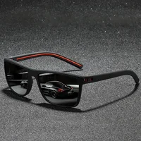 Lunettes de soleil carrées vintage tendance pour hommes et femmes, de marque, pour la conduite et la pêche 2