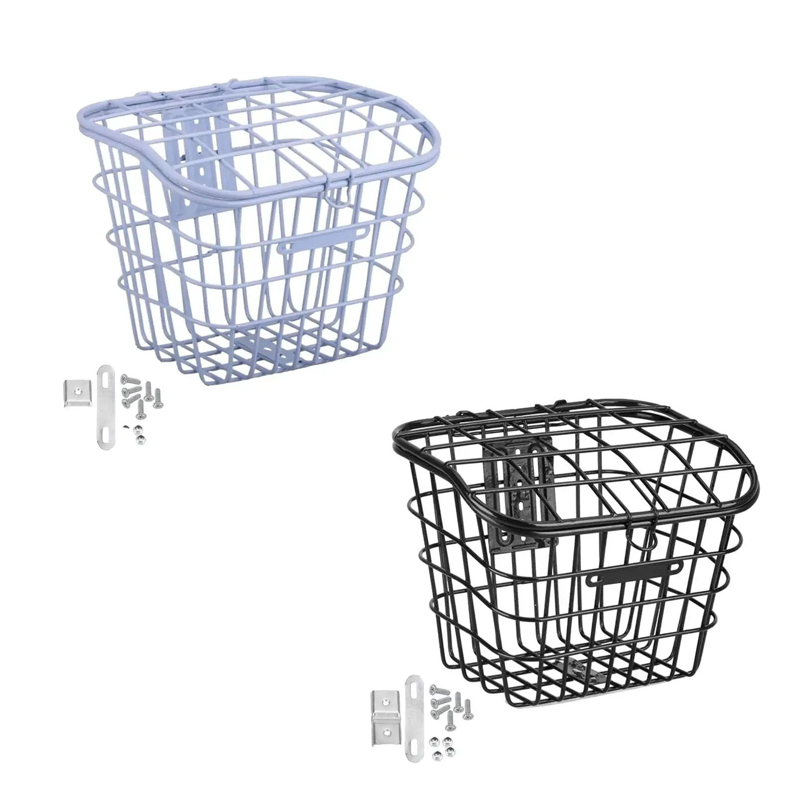 Front Bike Basket with Lid Biking Dogs Carrier Easy Install Bicycle Basket for Luggage Mountain Road Bikes Travel Camping Hiking Front Bike Basket with Lid Biking Dogs Carrier Easy Install Bicycle Basket for Luggage Mountain Road Bikes Travel Camping Hiking