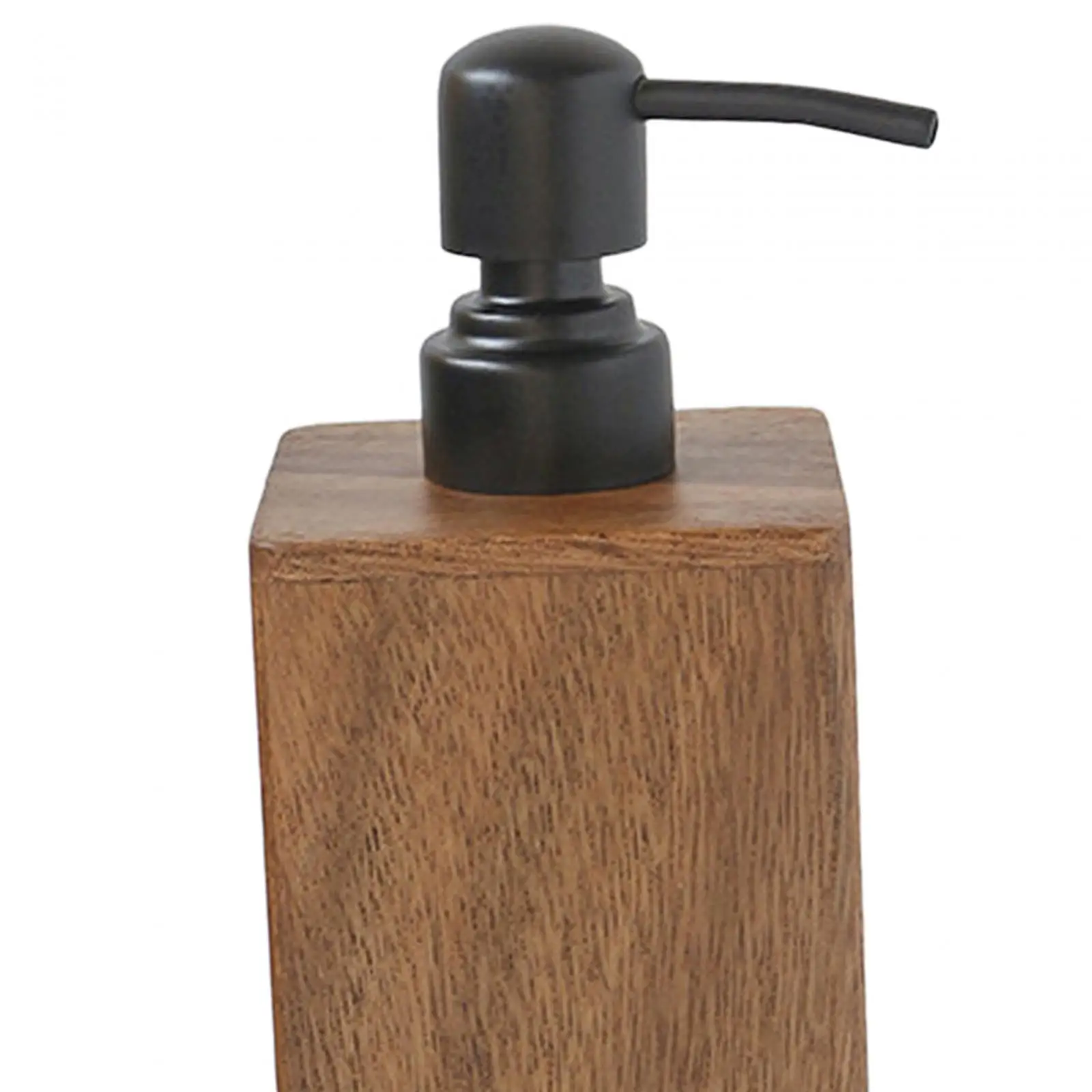 Dish Soap Pump Lotion Dispenser Empty Travel Home Practical for Shampoo Walnut Wood Countertop Soap Dispenser Pump Bottle