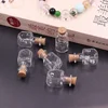 Customizable Magic Potion Bottles - DIY Glass Vases for Your Wishes & Dreams Small Glass Bottle Glass Diffuser Mini Can（6pcs） 2
