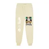 High Quality Fleece Jogging Pants Anime Demon Slayer Eyes Print Anime Print Men's and Women's High Street Sports Pants S-3XL 5