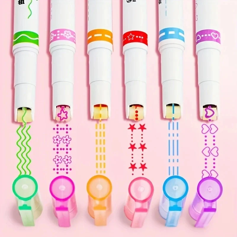 Line Shaped Highlighter Set 3