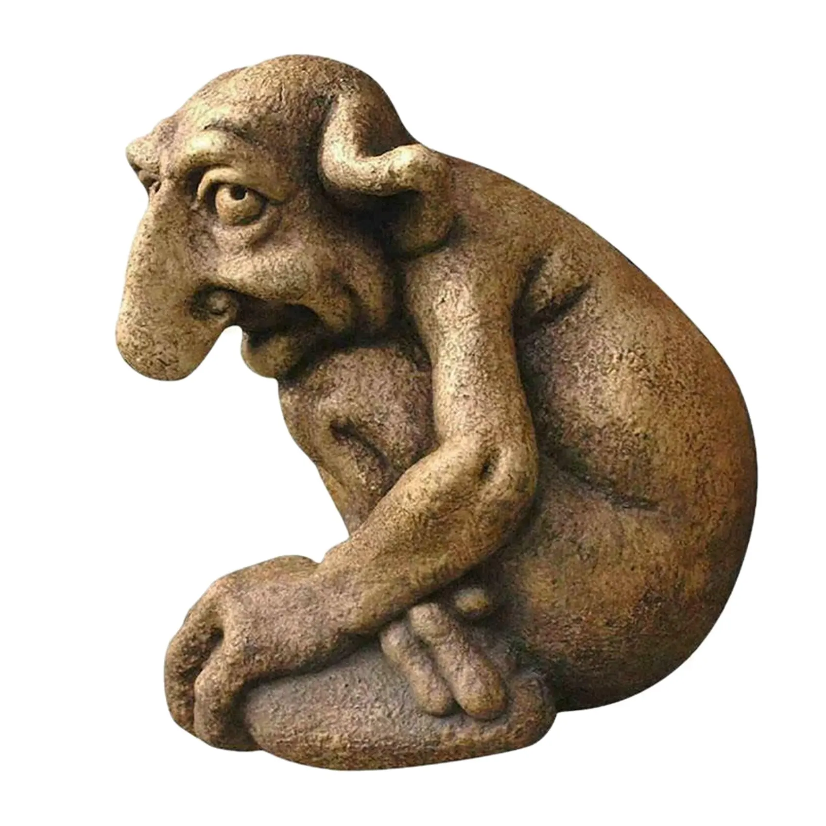 Garden Gargoyle Statue Naughty House Buddys Home Ornaments Decorazione E Stravagante Garden Art Decor Gargoyle Homeland