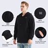 2022 Outdoor Electric USB Heating Sweaters Hoodies Men Winter Warm Heated Clothes Charging Heat Jacket Sportswear 3
