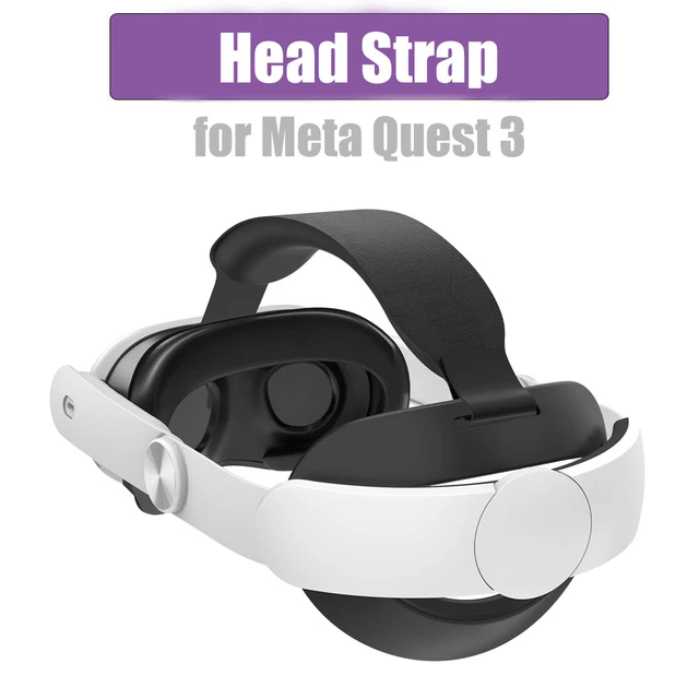 Auriculares Correa para la cabeza Luz RGB Banda para la cabeza ajustable  para gafas Meta Quest 3 VR