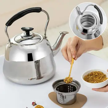 Stainless Steel Whistling Teakettle 1