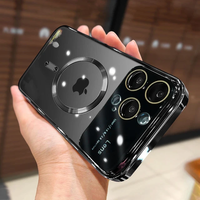 Luxury Transparent Magsafe Case iPhone 14-11