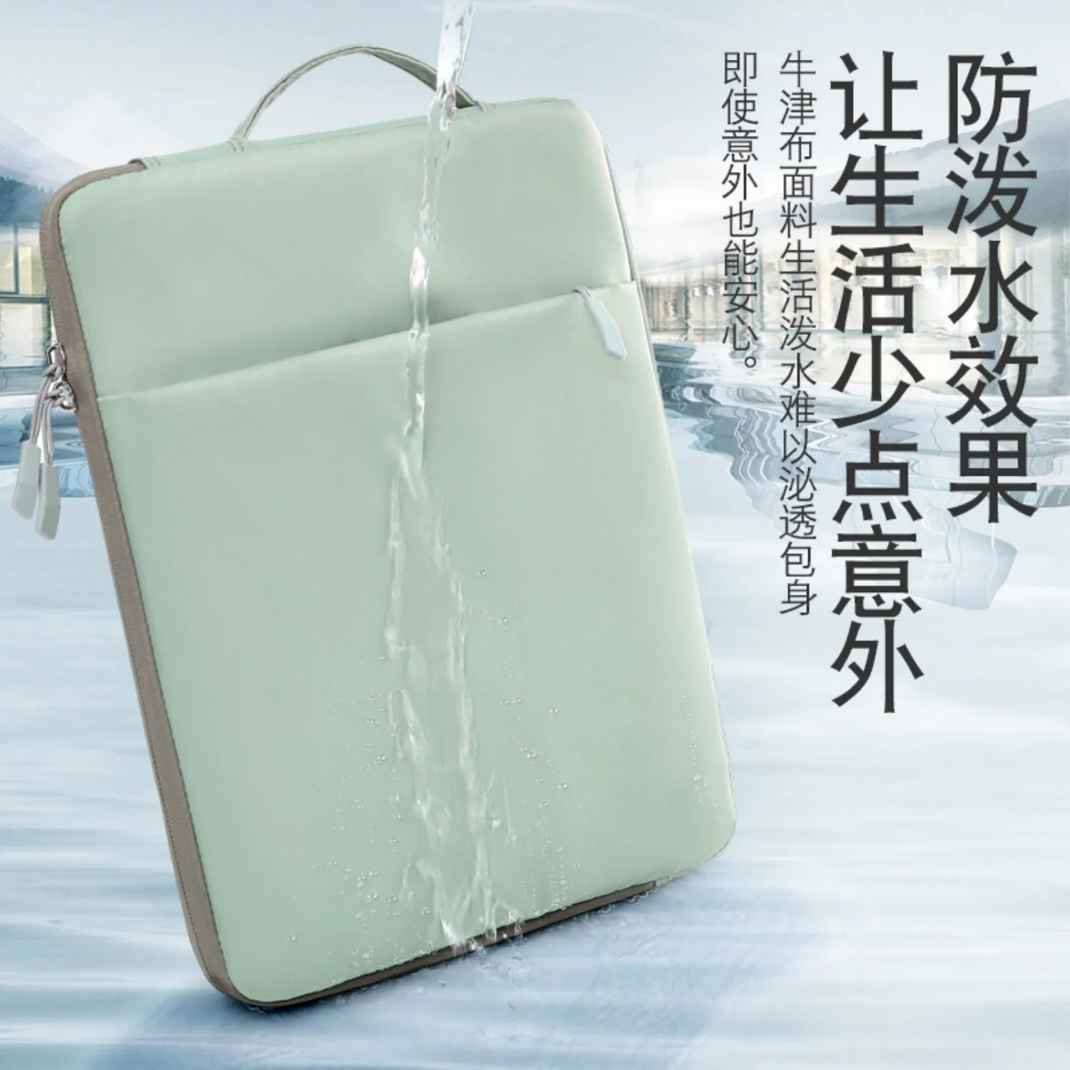 MOSISO Laptop Sleeve Bag Compatible with MacBook Air/Pro, 13-13.3 inch Notebook, Compatible with MacBook Pro 14 inch M3 M2 M1 5