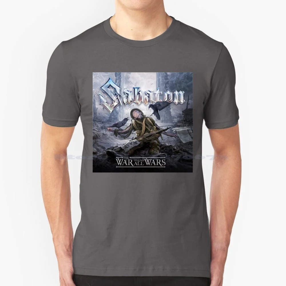 The War To End All Wars 2022 New Album T Shirt 100% Cotton Tee Trending Discount Nofx Sale Jinjer Power Metal Heavy Metal Best