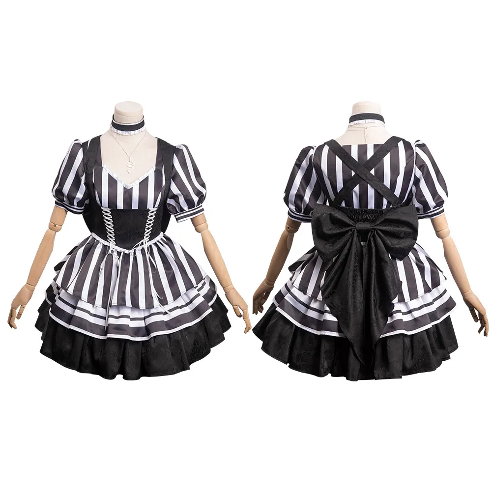 Demon Slayer Iguro Obanai Cosplay Costume Dress Outfits Halloween 