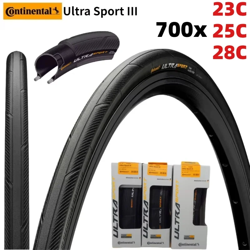 Pneus Vélo Route Compass 700x23c Noirs – Avec Chambre à Air – Neufs