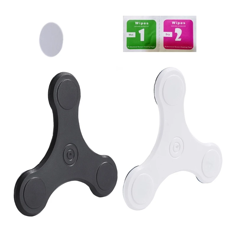 

Holder, Dual Screen Side Mount Clip for Laptop or Desktop, Cell Phone Stand