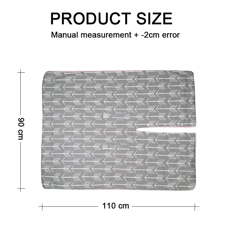 Baby Stroller Cover Autumn and Winter Warm Seat Basket Cover Cotton Thickened Nursing Multifunctional Windshield