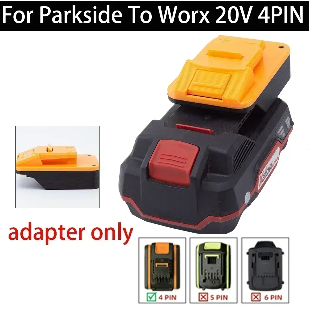 BatteryConverterAdapterforLidlParksideX20VLithiumBatteryto