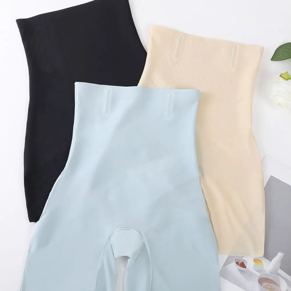 Seamless Women Panties Hips Lift High Waist Belly Control Ultra Thin Women Shapewear Cross Connection Strong Elasticity