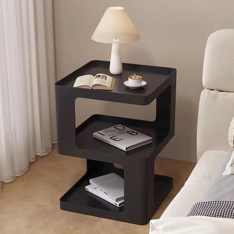 Storage Comodino Moderno Comodino Nordic Home Black Storage Night Table Nordic Living Room Comoda Pra Quarto Decoration