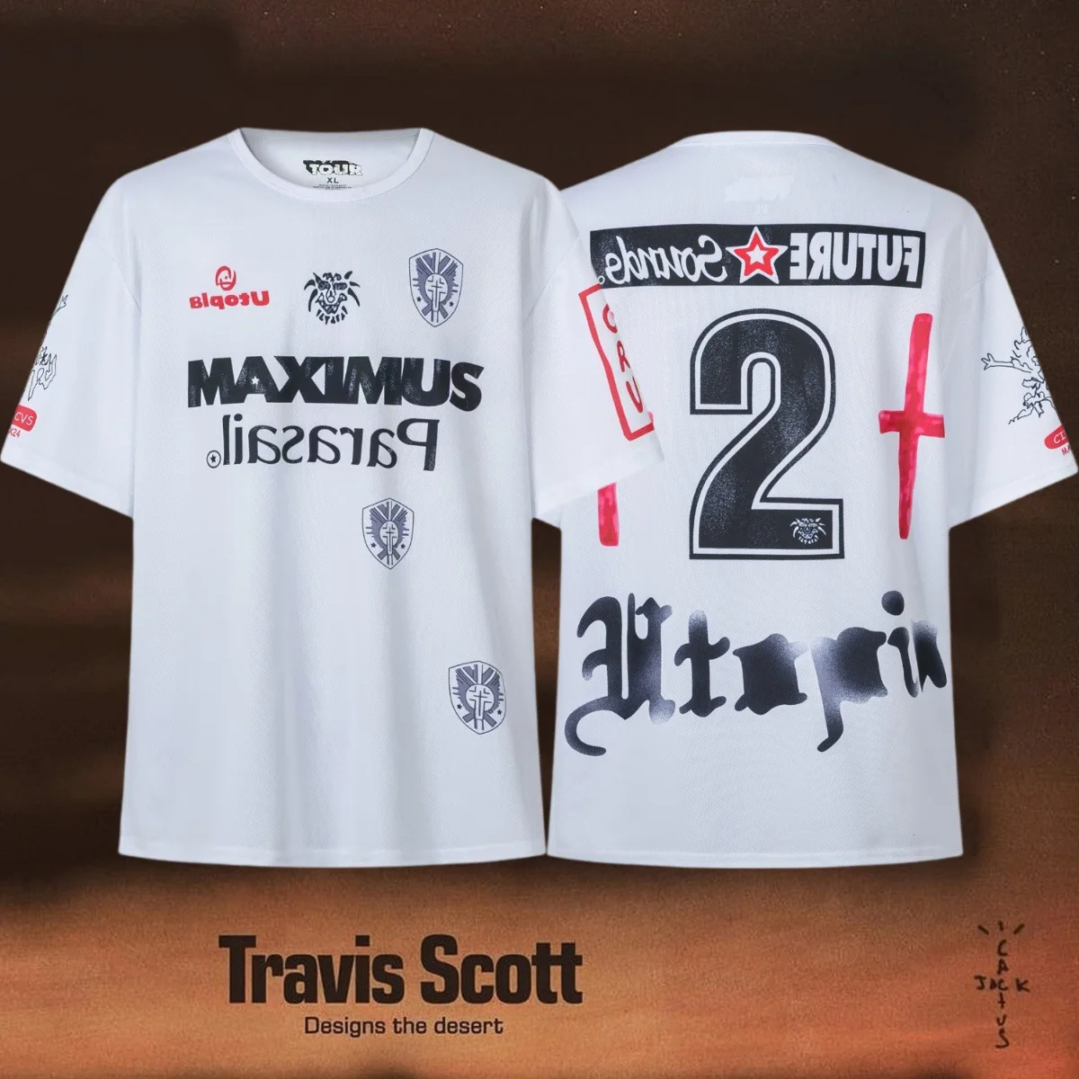 Classic TRAVIS SCOTT Same American Short Sleeve Jersey Album
