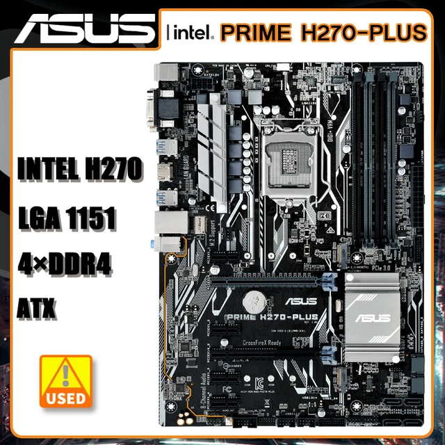 1151マザーボードasus首相H270-PLUSマザーボードlga 1151 DDR4インテル ...